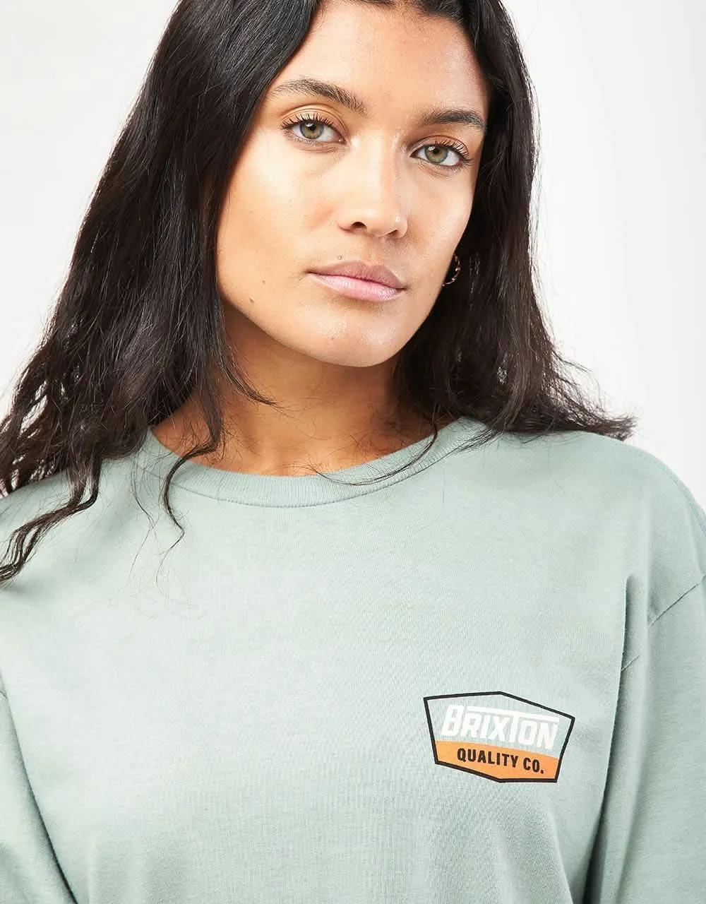 Brixton Regal T-Shirt - Chinois Green/Whitecap